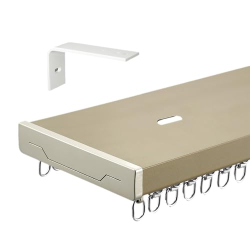 Doppelte Vorhangschienen Nano Silence Rail Smooth Glide Aluminium Vorhangschienen für Wohnzimmer Schlafzimmer Raumteiler Decken- oder Wandmontage Doppelte Vorhangschienen Nano Silence Rail Smooth Glide Aluminium Vorhangschienen für Wohnzimmer Schlafzimmer Raumteiler Decken- oder Wandmontage von Generisch