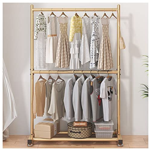 Doppelter Kleiderständer zum Organisieren von Kleidung, Mänteln, Röcken, Pullovern, platzsparende Lösung Doppelter Kleiderständer zum Organisieren von Kleidung, Mänteln, Röcken, Pullovern, platzsparende Lösung von Generisch