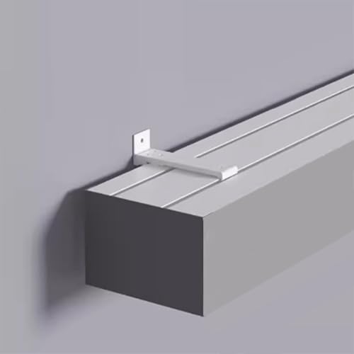 Doppeltes Vorhangschienensystem mit Wandmontage, einfach zu installieren, staubdicht für Raumteiler von Generisch