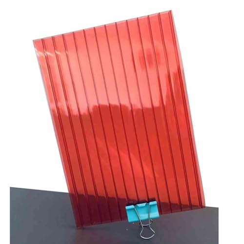 Doppelwandige Polycarbonat-Platten – klare Isolierung, Tageslichtfolie für den Außenbereich, Garten, Pergola von Generisch
