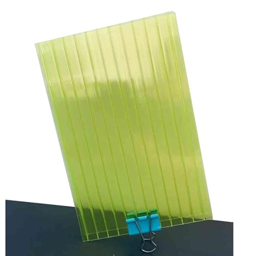 Doppelwandige Polycarbonat-Platten – klare Isolierung, Tageslichtfolie für den Außenbereich, Garten, Pergola von Generisch