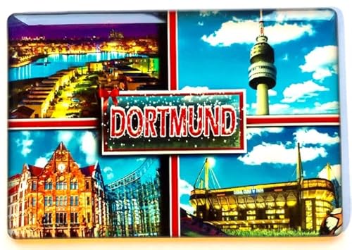 Dortmund Deutschland Kühlschrankmagnet Dortmund Souvenir Dortmund Reiseandenken Dortmund Geschenkartikel Dortmund Magnet von Generisch