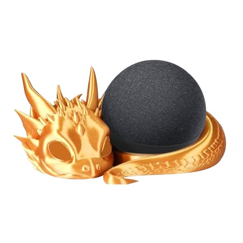 Drachenstand Für Echo Dot 4./5. Generation | Drachenförmiger Stand | Lautsprecherhalter Basis | Bequem Tragbar | Multiple Verwendet | 20,5x19.1x9.4cm | Für Die Platzierung Des Schreibtisch -Bücherrega Drachenstand Für Echo Dot 4./5. Generation | Drachenförmiger Stand | Lautsprecherhalter Basis | Bequem Tragbar | Multiple Verwendet | 20,5x19.1x9.4cm | Für Die Platzierung Des Schreibtisch -Bücherrega von Generisch