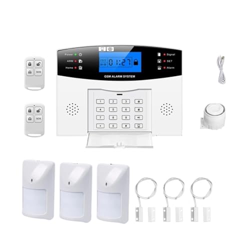 Drahtloses WLAN-Einbruch-Alarmsystem – Bewegungsmelder mit automatischer Wählscheibe für Sicherheit zu Hause von Generisch