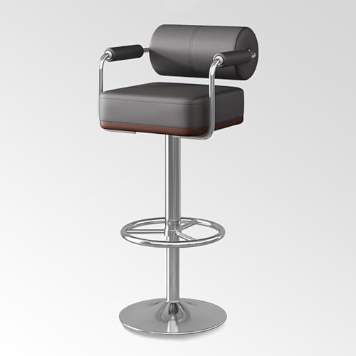 Drehbare Barstühle mit hoher Rückenlehne, einfache Montage für Küche, Esszimmer, Bartheke von Generisch