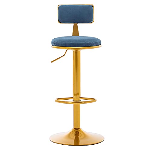 Drehbarer Barhocker mit verstellbarer Höhe und Fußstütze für Küche, Kneipe und Theke Drehbarer Barhocker mit verstellbarer Höhe und Fußstütze für Küche, Kneipe und Theke von Generisch