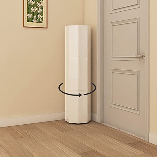 Drehbarer Metall-Schuhschrank, vertikal, geschlossen, tragbar, moderne Schuhaufbewahrung, stilvolles rundes Schuhregal, kompakter Schuhhalter für Zuhause oder Büro Drehbarer Metall-Schuhschrank, vertikal, geschlossen, tragbar, moderne Schuhaufbewahrung, stilvolles rundes Schuhregal, kompakter Schuhhalter für Zuhause oder Büro von Generisch