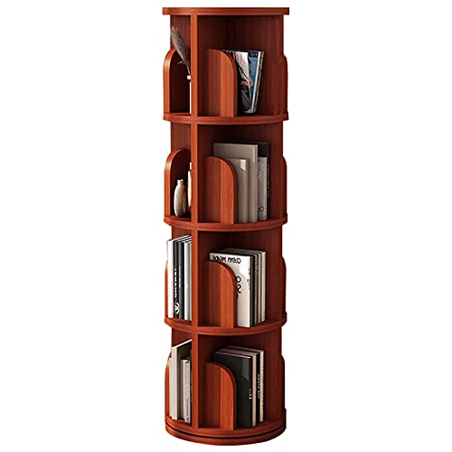 Drehbares Bücherregal aus Massivholz, um 360 Grad drehbar, Eckregal, Bücherregal für Wohnzimmer, Arbeitszimmer, Klassenzimmer und Schlafzimmer, bodenstehender Buch-Organizer Drehbares Bücherregal aus Massivholz, um 360 Grad drehbar, Eckregal, Bücherregal für Wohnzimmer, Arbeitszimmer, Klassenzimmer und Schlafzimmer, bodenstehender Buch-Organizer von Generisch