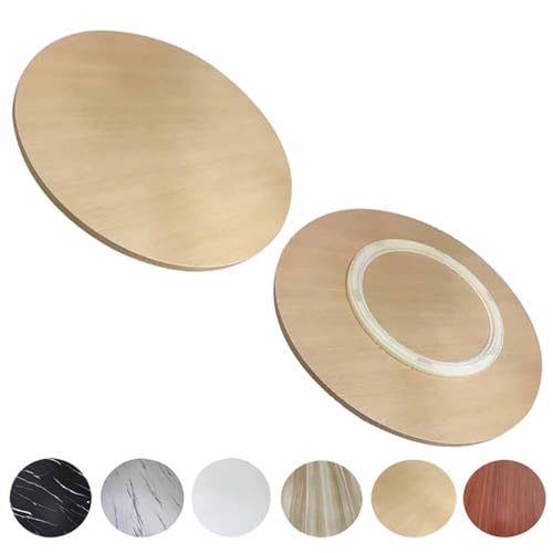 Drehbares Esstischtablett aus Holz, 360° drehbar, Lazy Susan für reibungsloses Servieren und platzsparend Drehbares Esstischtablett aus Holz, 360° drehbar, Lazy Susan für reibungsloses Servieren und platzsparend von Generisch