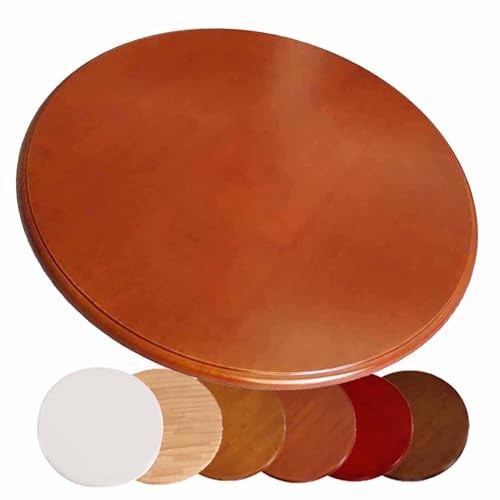 Drehbares Esstischtablett aus Holz, 360° leichtgängiges Drehgelenk, Lazy Susan für müheloses Servieren und platzsparendes Servieren von Generisch