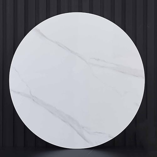 Drehbares Serviertablett, 360° rund Lazy Susan für Esstisch, dicke Marmor-Textur-Steinplatte für Restaurantgebrauch Drehbares Serviertablett, 360° rund Lazy Susan für Esstisch, dicke Marmor-Textur-Steinplatte für Restaurantgebrauch von Generisch
