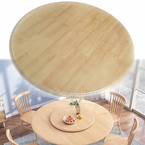 Drehbares Serviertablett aus Massivholz, großes Lazy Susan für Esstisch, Küchentischplatte, Drehteller Drehbares Serviertablett aus Massivholz, großes Lazy Susan für Esstisch, Küchentischplatte, Drehteller von Generisch