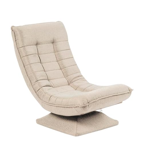 Drehsessel, verstellbarer Schaukelstuhl mit 360-Grad-Drehung, faltbares Design für bequeme Lounge in Wohnräumen von Generisch
