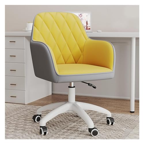 Drehstuhl, Grau, höhenverstellbar, gepolstert, ergonomisches Design für Büro oder Arbeitszimmer von Generisch