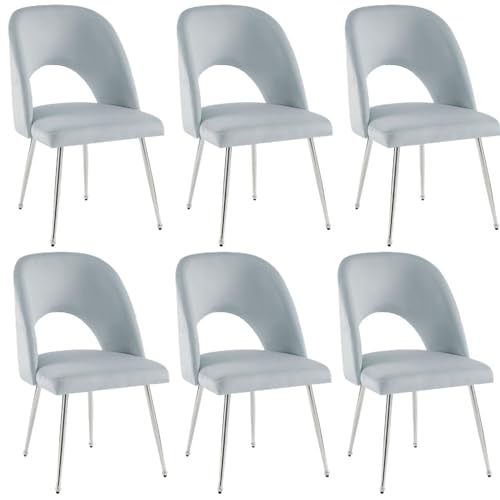 Drehstuhl Esszimmerstühle aus luxuriösem Samt mit Metallbeinen, 2er Set für Wohnzimmer und Schlafzimmer Drehstuhl Esszimmerstühle aus luxuriösem Samt mit Metallbeinen, 2er Set für Wohnzimmer und Schlafzimmer von Generisch