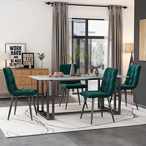 Drehstuhl Esszimmerstühle aus luxuriösem Samt mit Metallbeinen, 2er Set für Wohnzimmer und Schlafzimmer Drehstuhl Esszimmerstühle aus luxuriösem Samt mit Metallbeinen, 2er Set für Wohnzimmer und Schlafzimmer von Generisch