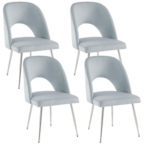 Drehstuhl Esszimmerstühle aus luxuriösem Samt mit Metallbeinen, 2er Set für Wohnzimmer und Schlafzimmer Drehstuhl Esszimmerstühle aus luxuriösem Samt mit Metallbeinen, 2er Set für Wohnzimmer und Schlafzimmer von Generisch