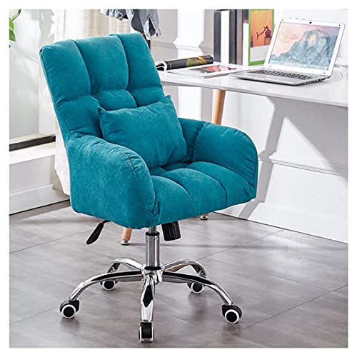 Drehstuhl Freizeitstuhl mit höhenverstellbaren und um 360° drehbaren Rollen – Heimschreibtisch, Bürostuhl, perfekt für Zuhause, Büro, Arbeitszimmer von Generisch