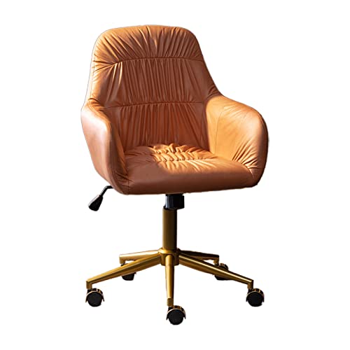 Drehstuhl aus PU-Leder auf Rollen mit Armlehnen – bequeme Rückenlehne für Wohnzimmer & Arbeitszimmer Drehstuhl aus PU-Leder auf Rollen mit Armlehnen – bequeme Rückenlehne für Wohnzimmer & Arbeitszimmer von Generisch