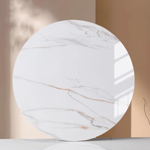Drehteller Lazy Susan Drehteller, 360° drehbar, Marmor-Textur, Tischplatte zum Essen, leicht zu reinigendes Servicetablett Drehteller Lazy Susan Drehteller, 360° drehbar, Marmor-Textur, Tischplatte zum Essen, leicht zu reinigendes Servicetablett von Generisch