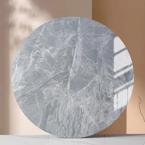 Drehteller Lazy Susan Drehteller, 360° drehbar, Marmor-Textur, Tischplatte zum Essen, leicht zu reinigendes Servicetablett Drehteller Lazy Susan Drehteller, 360° drehbar, Marmor-Textur, Tischplatte zum Essen, leicht zu reinigendes Servicetablett von Generisch