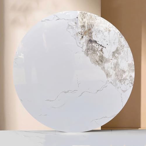 Drehteller Lazy Susan Drehteller, 360° drehbar, Marmor-Textur, Tischplatte zum Essen, leicht zu reinigendes Servicetablett Drehteller Lazy Susan Drehteller, 360° drehbar, Marmor-Textur, Tischplatte zum Essen, leicht zu reinigendes Servicetablett von Generisch