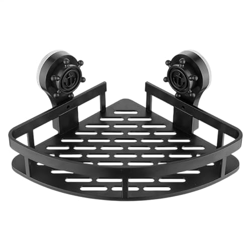 Dreieckiges Badezimmer- für Badezimmer, Eckregale mit starkem Saugnapf, schwimmendes Dusch-Eckregal, Abtropffläche, Wandmontage, Badezimmerhalter für Innendusche Dreieckiges Badezimmer- für Badezimmer, Eckregale mit starkem Saugnapf, schwimmendes Dusch-Eckregal, Abtropffläche, Wandmontage, Badezimmerhalter für Innendusche von Generisch