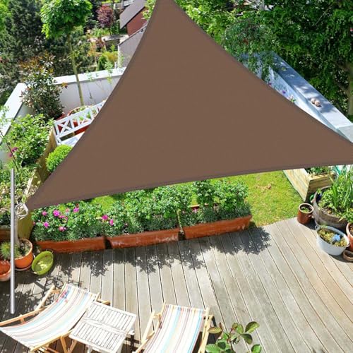 Dreieckiges Sonnensegel, strapazierfähig, wasserdicht, 95 % UV-Schutz, ideal für Terrasse, Hinterhof, Terrasse und Rasen, strapazierfähig, 4,5 x 4,5 m Dreieckiges Sonnensegel, strapazierfähig, wasserdicht, 95 % UV-Schutz, ideal für Terrasse, Hinterhof, Terrasse und Rasen, strapazierfähig, 4,5 x 4,5 m von Generisch