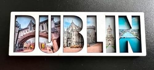 Dublin Magnet Irland Souvenir Dublin Fridge Magnet Dublin Souvenir Reiseandenken von Generisch