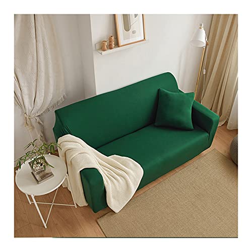 Dunkelgrün 4-Sitzer Sofabezug Stretch Antirutsch Polyester Passend für 235-300cm Monochrom DesignMöbelschutz Leicht zu Reinigen Moderne Wohnkultur Dunkelgrün 4-Sitzer Sofabezug Stretch Antirutsch Polyester Passend für 235-300cm Monochrom DesignMöbelschutz Leicht zu Reinigen Moderne Wohnkultur von Generisch