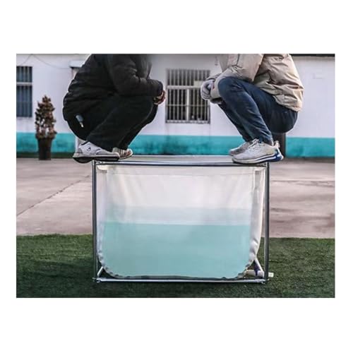 Durable Frame Swimming Pool with Canvas Aquarium Design, Anti-Korrosion und Sonnenschutz für den Außenbereich von Generisch