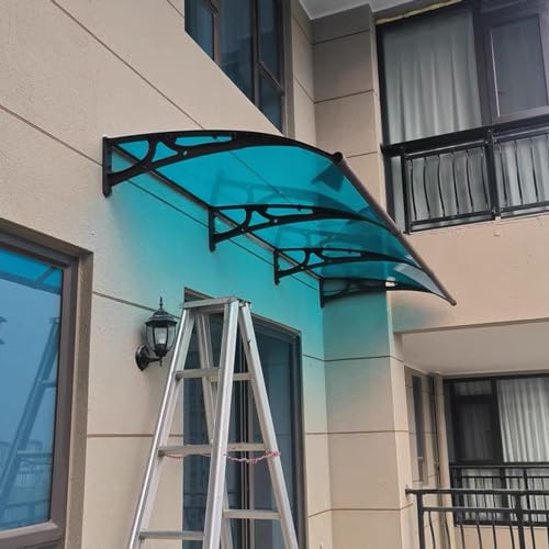 Durable Sonnensegel aus Polycarbonat für Tür & Fenster - UV & Regenschutz Baldachin 100x220 cm - ideal für Terrassen, Eingänge, Außenbereiche & Jalousien Durable Sonnensegel aus Polycarbonat für Tür & Fenster - UV & Regenschutz Baldachin 100x220 cm - ideal für Terrassen, Eingänge, Außenbereiche & Jalousien von Generisch