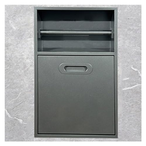 Duschablage, Einbauregal für Shampoo und Toilettenartikel, Badezimmer-Aufbewahrungslösung, Grau, 30 x 50 x 14 cm Duschablage, Einbauregal für Shampoo und Toilettenartikel, Badezimmer-Aufbewahrungslösung, Grau, 30 x 50 x 14 cm von Generisch