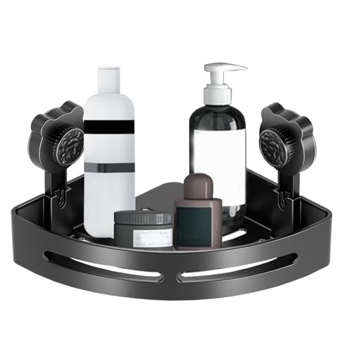 Duschablage Ohne Bohren Ecke Duschablage Mit Saugnäpfen Rostfreie Badezimmer Organizer Für Shampoo Und Duschgel Badregal Duschablagen Shampoo Halterung Eckablage Eckregal Duschkorb Für Bad Küche von Generisch