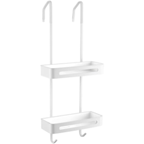 Duschablage über der Tür Edelstahl rostfrei und wasserdicht mit Haken ohne Bohren von Generisch