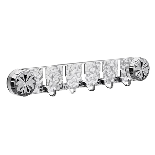 Duschhaken mit Saugnapf, 5 Haken, Jackenaufhänger für Schlafzimmer, wiederverwendbare Handtuchaufhänger für Schlafsaal, Badezimmer, Wohnung, Wäscheschrank, Dusche, Wand, Zuhause Duschhaken mit Saugnapf, 5 Haken, Jackenaufhänger für Schlafzimmer, wiederverwendbare Handtuchaufhänger für Schlafsaal, Badezimmer, Wohnung, Wäscheschrank, Dusche, Wand, Zuhause von Generisch
