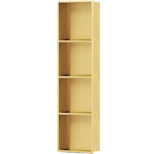 Duschregal aus 304 Edelstahl, für Hotel, Badezimmer, Wandschrank, eingebauter Nizer, 1200 x 280 x 125 mm, langlebige und stilvolle Lösung für Zuhause Duschregal aus 304 Edelstahl, für Hotel, Badezimmer, Wandschrank, eingebauter Nizer, 1200 x 280 x 125 mm, langlebige und stilvolle Lösung für Zuhause von Generisch
