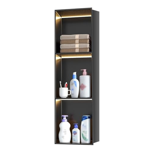 Duschregal aus Edelstahl, auslaufsicheres Design für Badezimmer-Organisation von Generisch