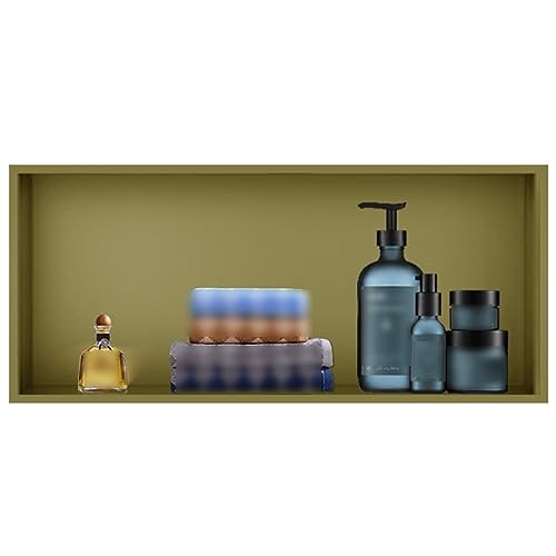 Duschregal aus Edelstahl – wasserdichter Badezimmer-Organizer für Shampoo und Toilettenartikel von Generisch