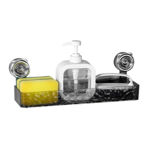 Duschregal mit Saugnapf, wasserdichtes , kein Bohren, platzsparend, stabiler Korb für die Aufbewahrung von Shampoo, Zuhause, Conditioner, Tasse, Seife, Handtuch Duschregal mit Saugnapf, wasserdichtes , kein Bohren, platzsparend, stabiler Korb für die Aufbewahrung von Shampoo, Zuhause, Conditioner, Tasse, Seife, Handtuch von Generisch