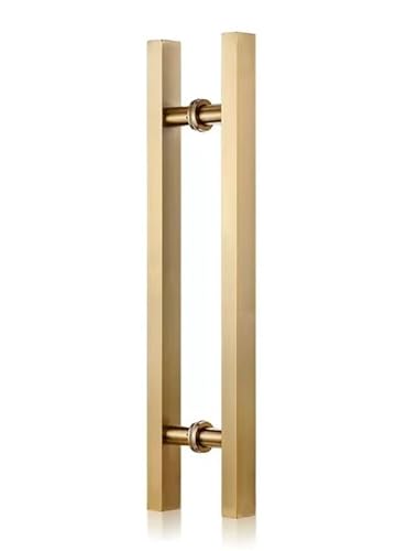 Duschtürgriff, Badezimmer-Glas-Haltegriff und Handtuchstange, Silber-Finish, Größen 200 mm bis 800 mm (Gold erhältlich, 900 mm Lochabstand) – langlebiges und stilvolles Design von Generisch
