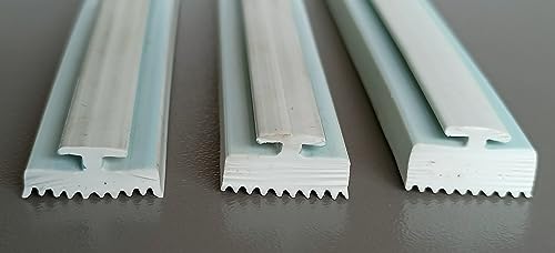 EPDM Rippendichtung Ersatzdichtungen für Verglasungen von Wintergärten VSG ESG ISO-Glas (Rippendichtung G-35/50 m) von Generisch