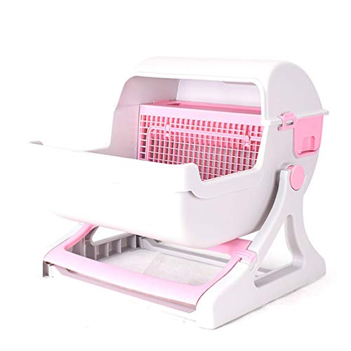 Easy to clean Tipping Scoop cat Litter Tray, high Capacity cat Litter Tray, semi-Automatic Design, Simple and Comfortable Easy to clean Tipping Scoop cat Litter Tray, high Capacity cat Litter Tray, semi-Automatic Design, Simple and Comfortable von Generisch