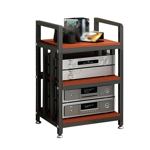 Eck-Media-Ständer für Plattenspieler, Stereoschrank, TV-Ständer, verstellbare Regale, Unterhaltungszentrum Eck-Media-Ständer für Plattenspieler, Stereoschrank, TV-Ständer, verstellbare Regale, Unterhaltungszentrum von Generisch