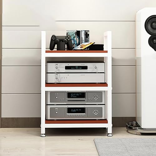 Eck-Medienständer für Plattenspieler, Stereoschrank und Fernseher – verstellbare Regale, Unterhaltungszentrum Eck-Medienständer für Plattenspieler, Stereoschrank und Fernseher – verstellbare Regale, Unterhaltungszentrum von Generisch
