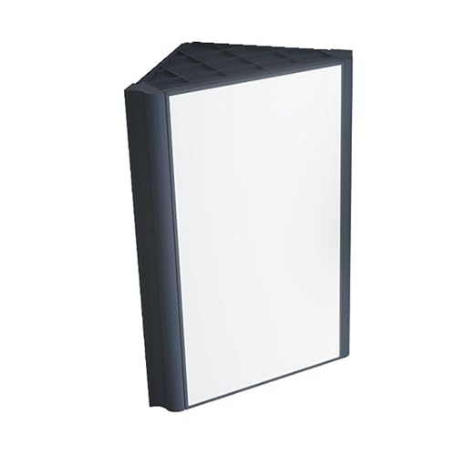 Eck-Medikamentenschrank mit Spiegel - Platzsparender Badezimmer-Wandschrank für kleine Räume - Stilvolle Vanity Storage Solution Eck-Medikamentenschrank mit Spiegel - Platzsparender Badezimmer-Wandschrank für kleine Räume - Stilvolle Vanity Storage Solution von Generisch