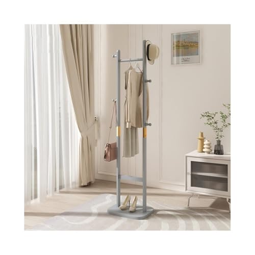 Eckgarderobe aus Massivholz, freistehend, für Schlafzimmer und Wohnzimmer, stilvolles graues Design, perfekt für Schrank und Eingangsbereich Eckgarderobe aus Massivholz, freistehend, für Schlafzimmer und Wohnzimmer, stilvolles graues Design, perfekt für Schrank und Eingangsbereich von Generisch