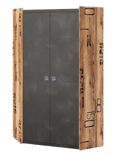 Eckkleiderschrank Fargo FG17 97x97x191 Eckschrank Jugendzimmer Kinderzimmer Eckkleiderschrank Fargo FG17 97x97x191 Eckschrank Jugendzimmer Kinderzimmer von Generisch
