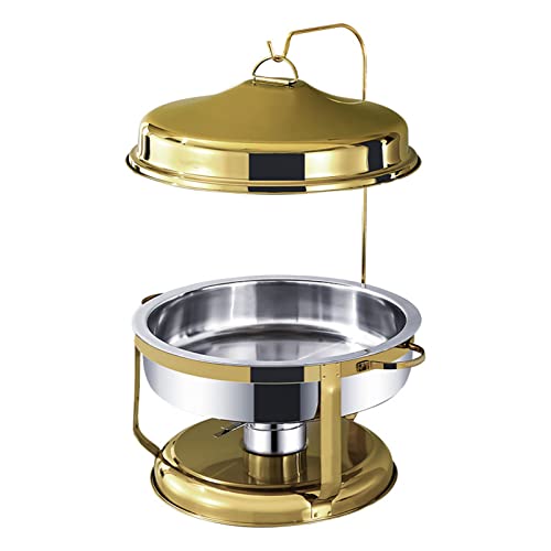 Edelstahl Chafing Dish Buffet Set, Buffet Server und Speisenwärmer mit Aufhänger, Wasserschalen & Lebensmittelpfannen für Partys Buffets von Generisch