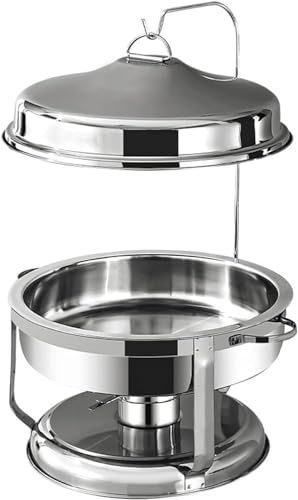 Edelstahl Chafing Dish Buffet Set mit Aufhänger, inklusive Wasserschalen & Lebensmittelpfannen für effiziente Partybuffets von Generisch